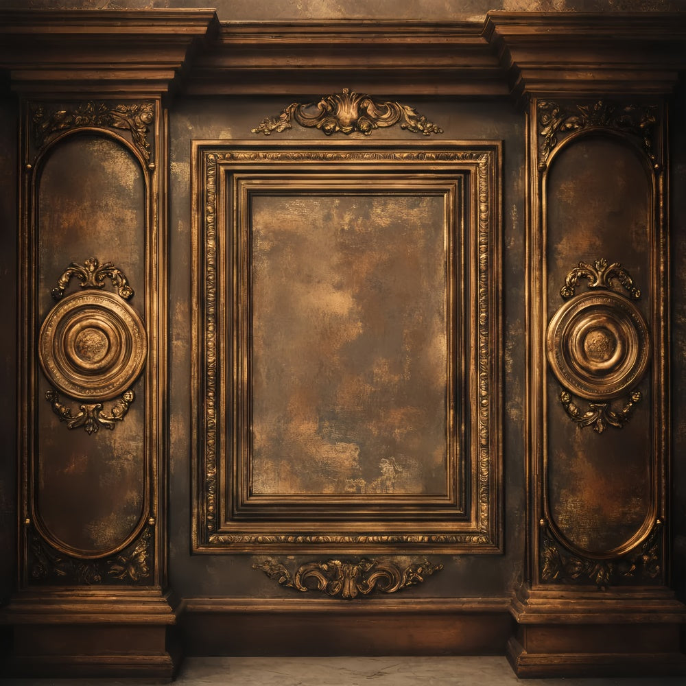 Backdrop For Portraits Baroque Ornate Panel Backdrop UK LXX57-249