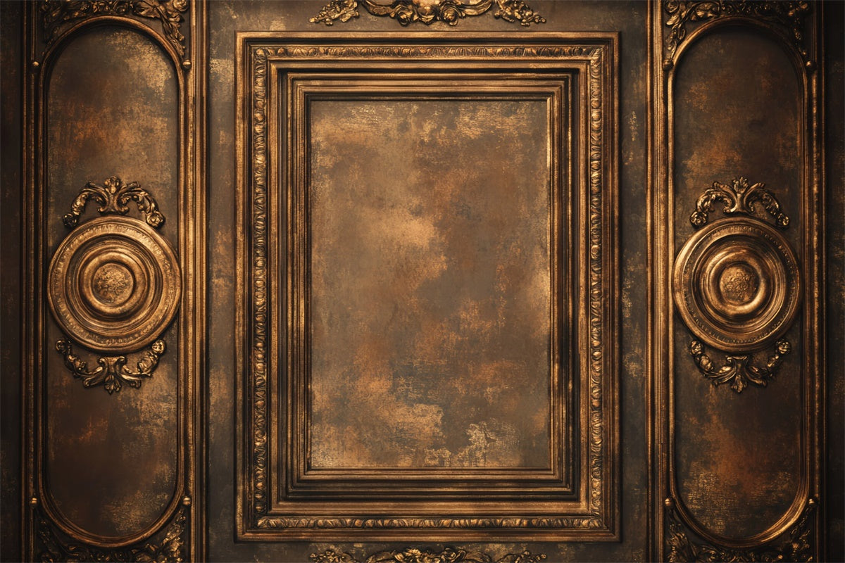 Backdrop For Portraits Baroque Ornate Panel Backdrop UK LXX57-249