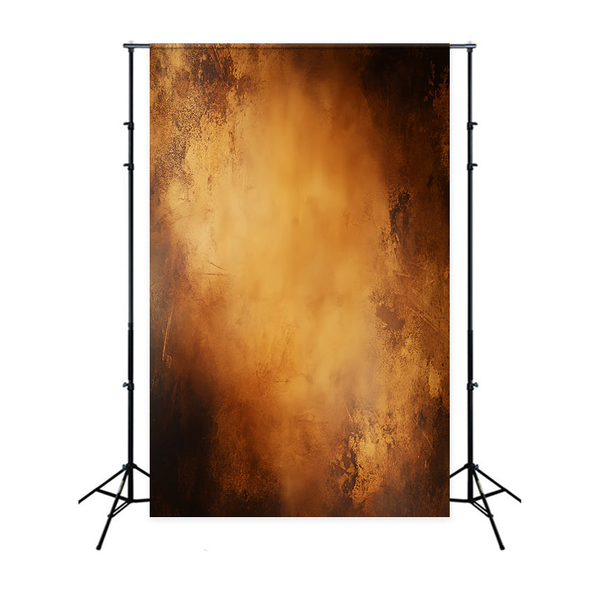 Portrait Photo Backdrop Vintage Caramel Rust Backdrop UK LXX57-250