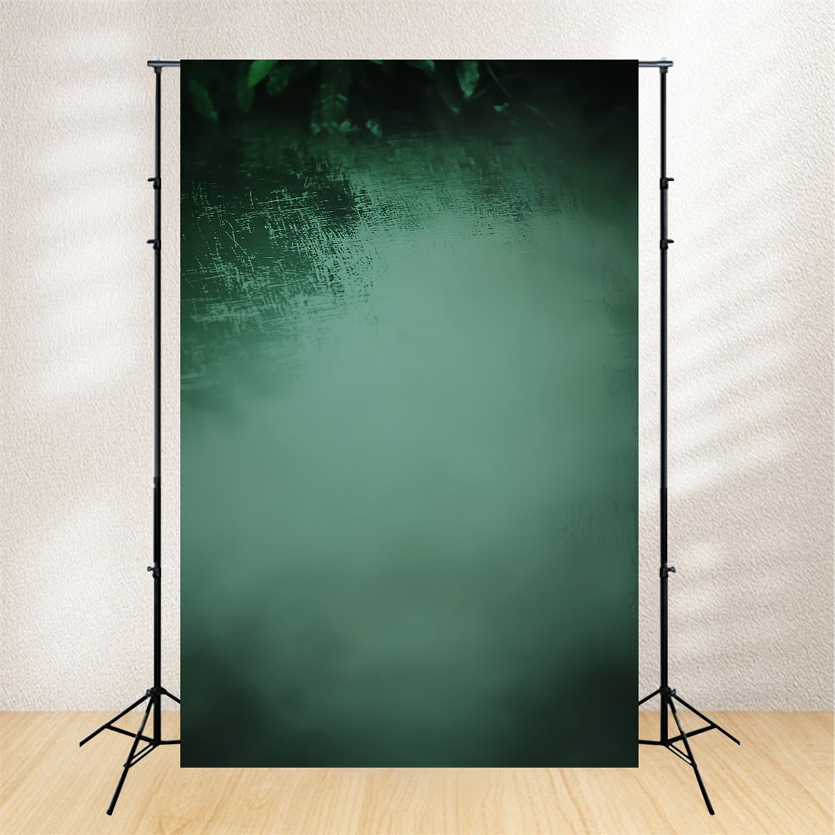 Green Backdrop Dark Forest Green Textured Video Backdrop UK LXX57-256