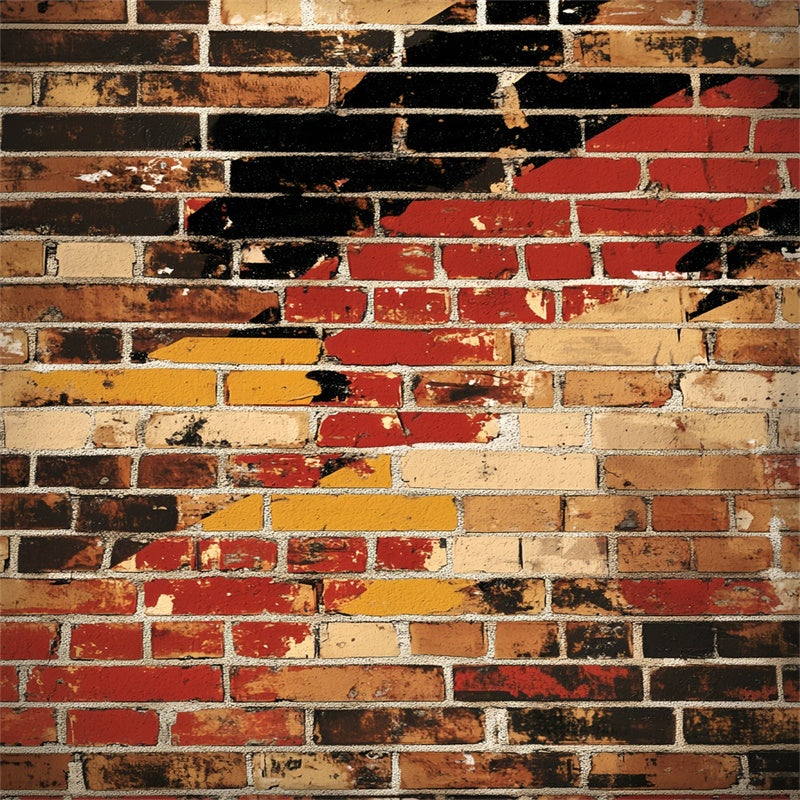 Portrait Backdrop Graffiti Brick Wall Grunge Backdrop UK LXX57-264