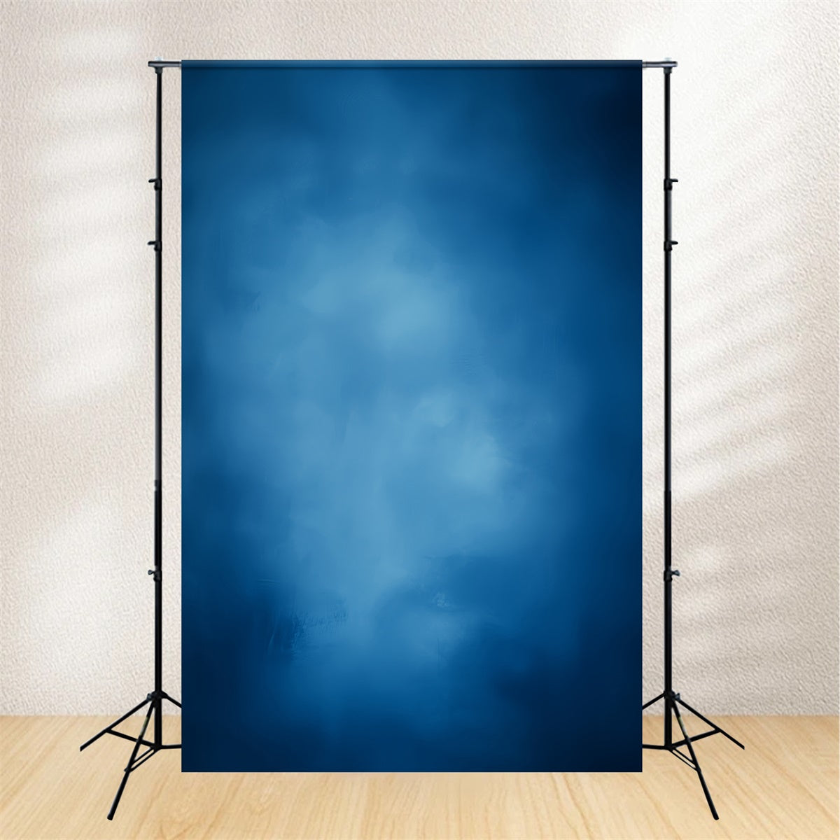 Blue Portrait Backdrop Midnight Blue Fog Video Backdrop UK LXX57-269