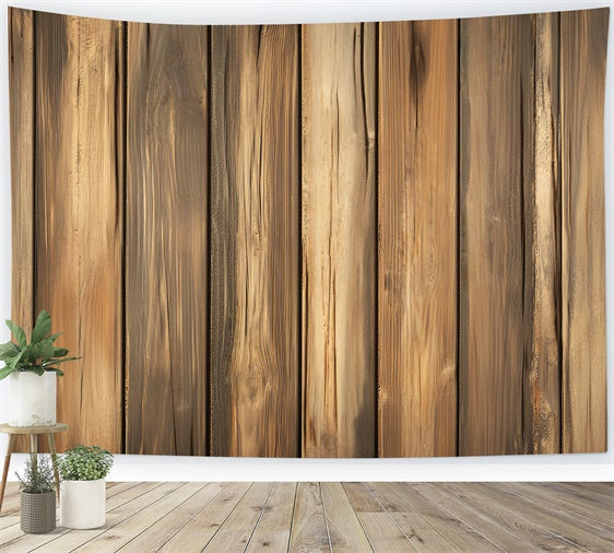 Wooden Photo Backdrop Natural Pine Board Backdrop UK LXX57-314