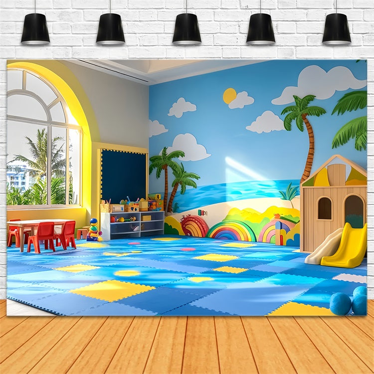 Classroom Backdrops Summer Dreams Learning Backdrop UK LXX57-35