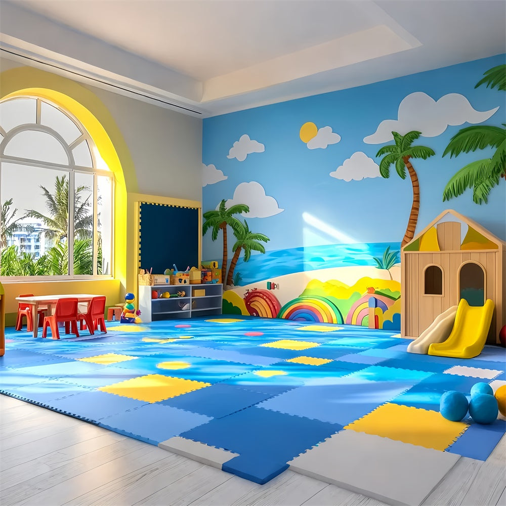 Classroom Backdrops Summer Dreams Learning Backdrop UK LXX57-35