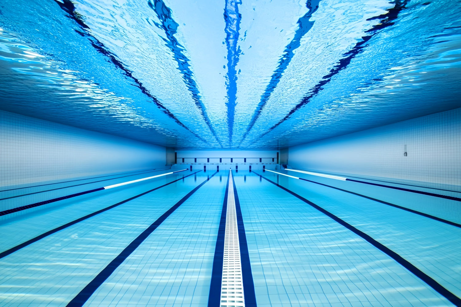 Sports Backdrop Blue Underwater Swimming Lanes Sports Backdrops UK LXX59-319