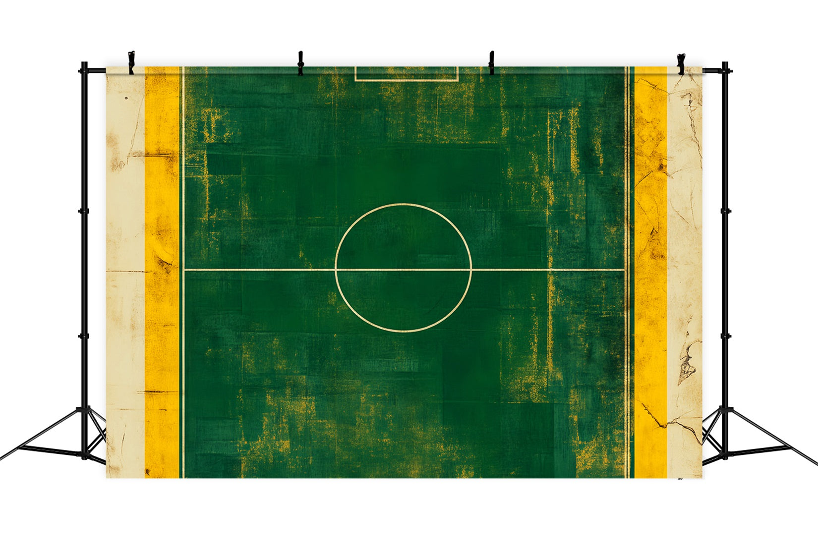 Soccer Backdrops Vintage Green Soccer Field Sports Backdrops UK LXX59-329