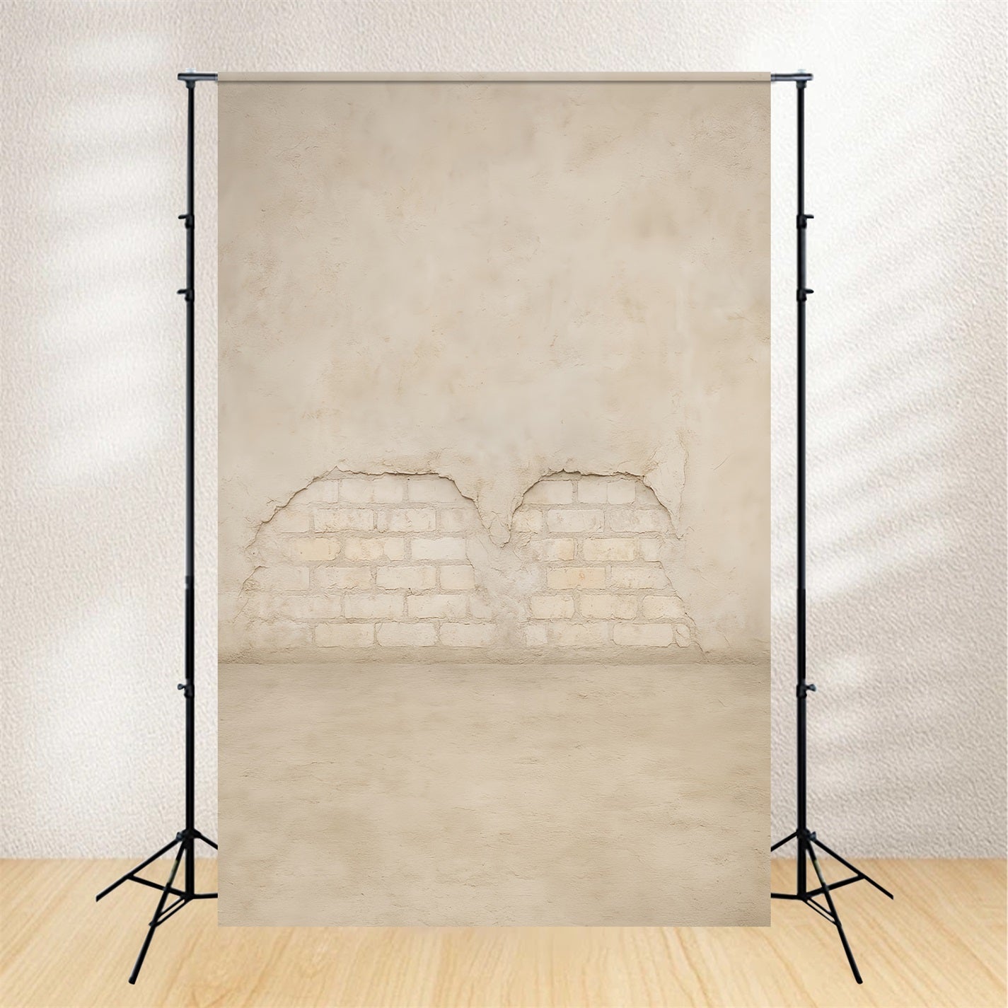 Concrete Wall Backdrop Light Brick Vintage Texture School Portrait Backdrop UK LXX59-422