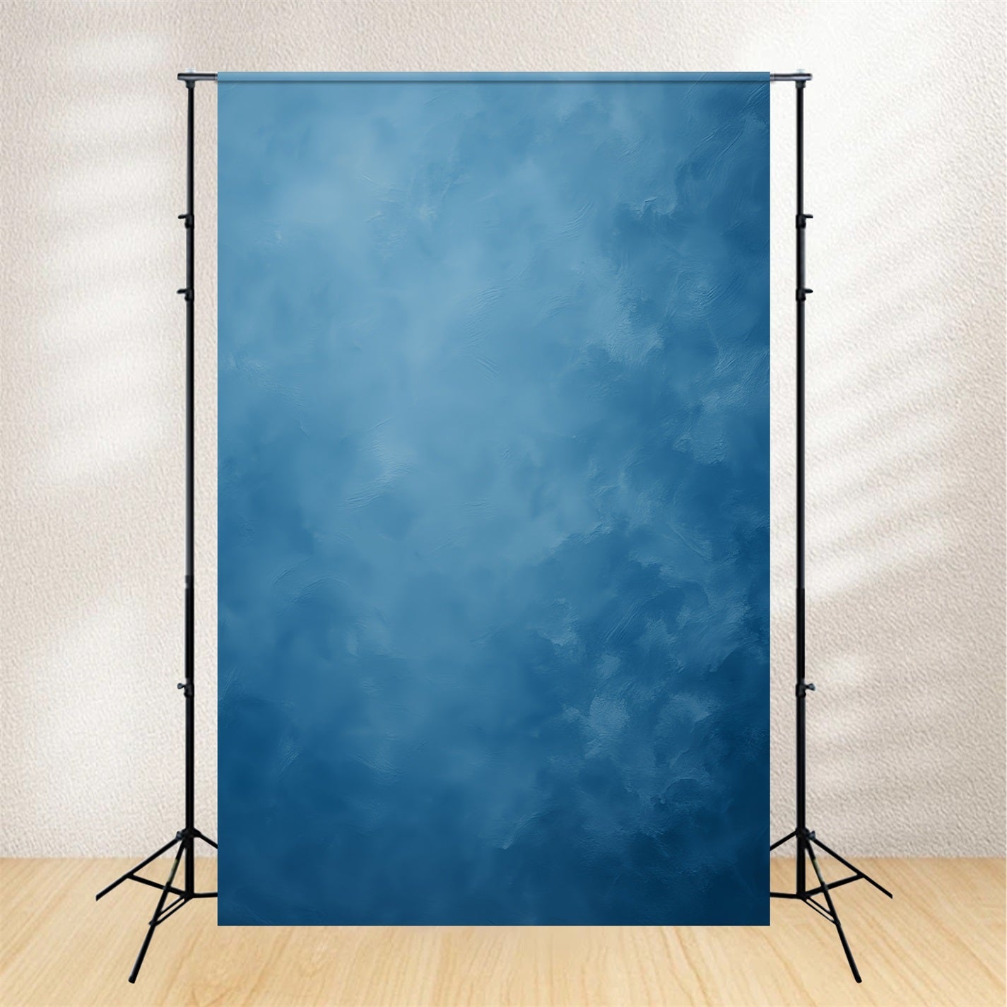 Blue Portrait Backdrop Calm Blue Mist Texture Studio Portrait Backdrop UK LXX59-434