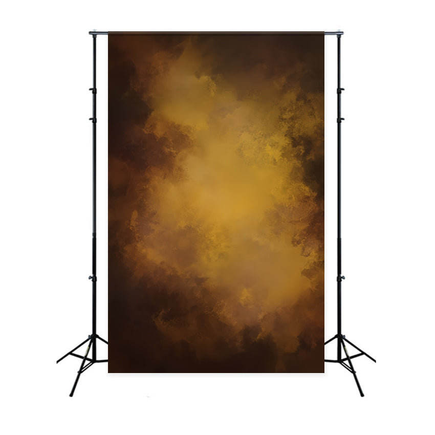 Portrait Backdrop Golden Brown Cloud Texture Family Portrait Backdrop UK LXX59-436