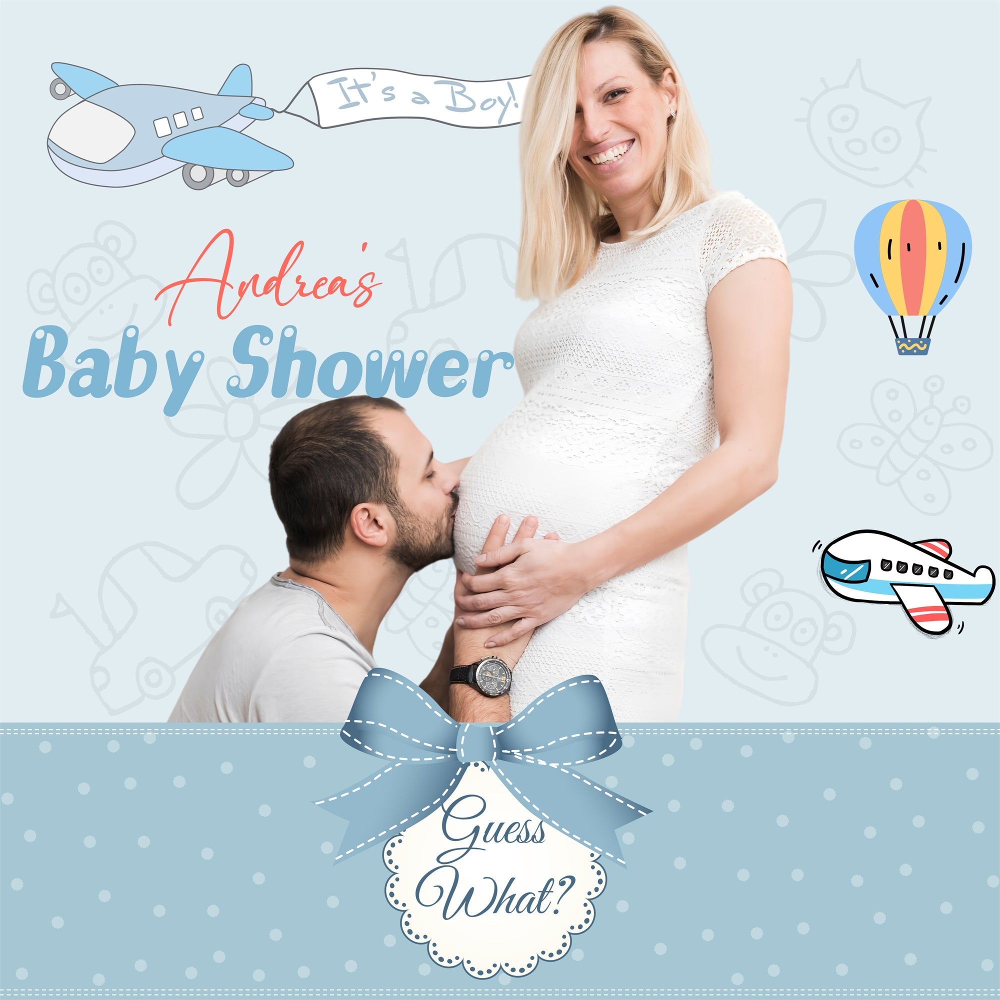 Baby Shower Backdrops Cloud Soft Love Personalized Backdrop UK LXX6-235