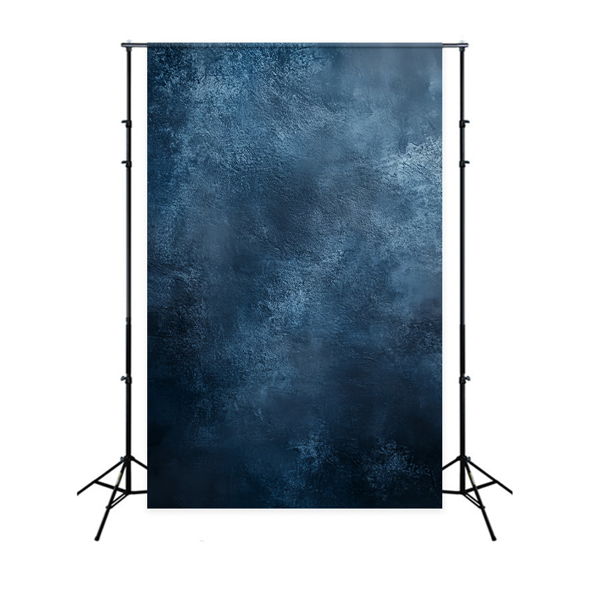 Blue Portrait Backdrop Abstract Textured Studio Wall Studio Portrait Backdrops UK LXX61-1