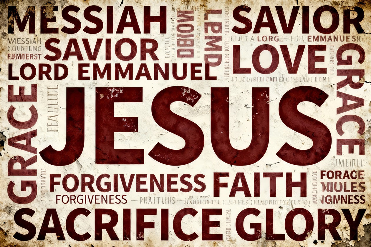 Religious Easter Photo Backdrop Jesus Faith Typography Easter Photo Booth Backdrop Ideas UK LXX61-85