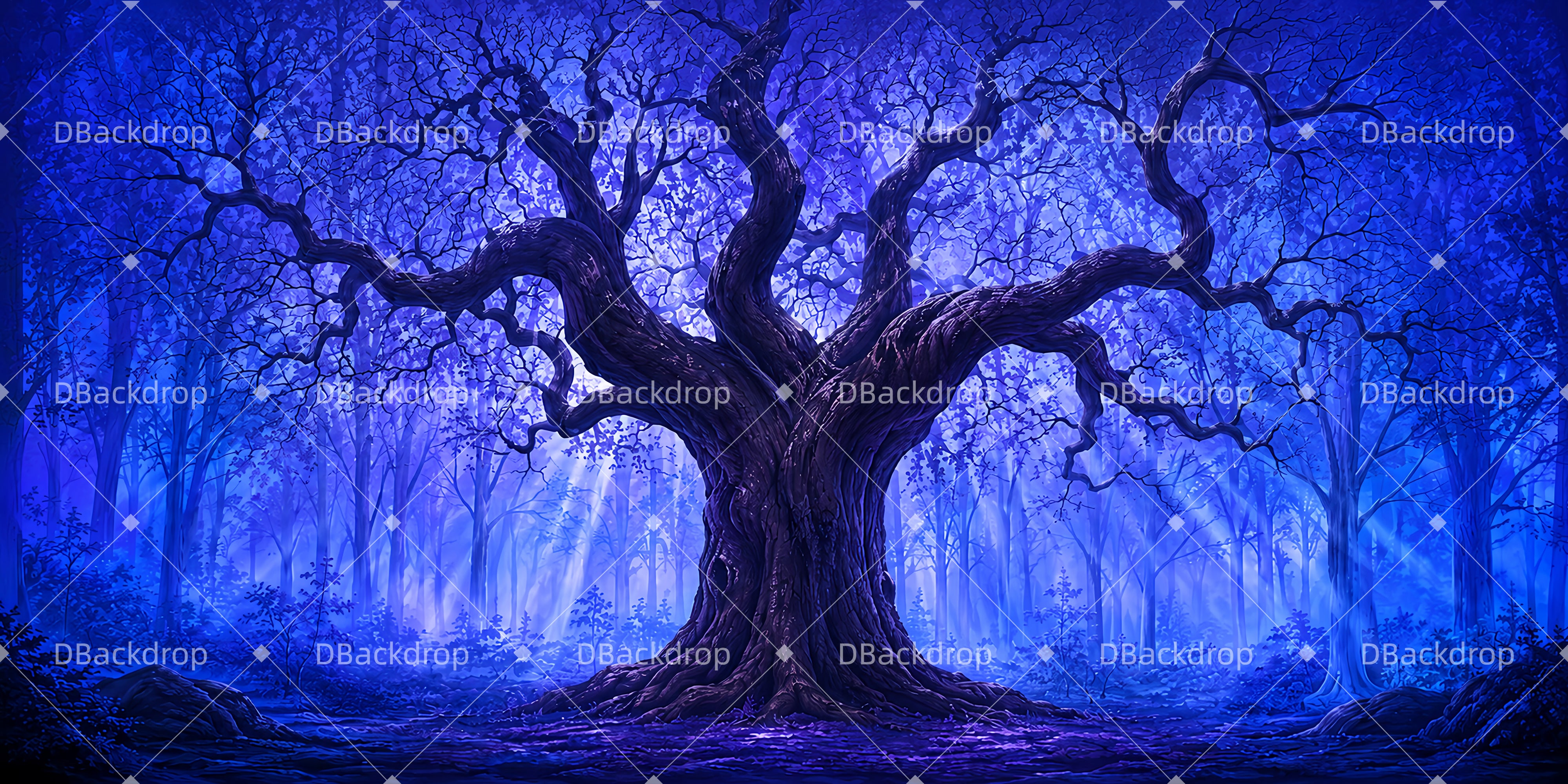 Professional Stage Backdrops Enchanted Peach Tree Scenic Backdrops UK LXX65-T40