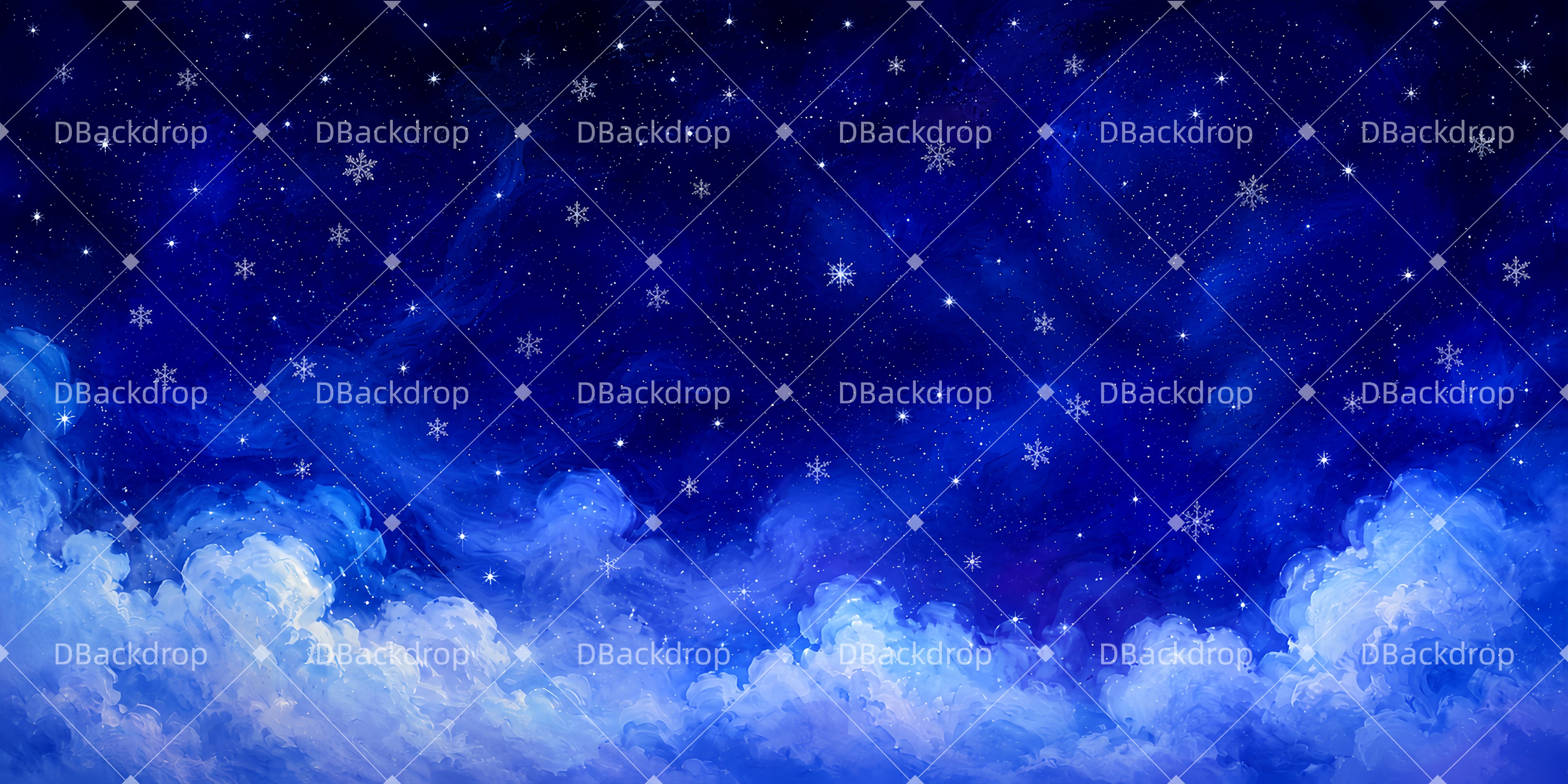 Stage Backdrops Heavenly Star Sky School Play UK Backdrops LXX66-T70