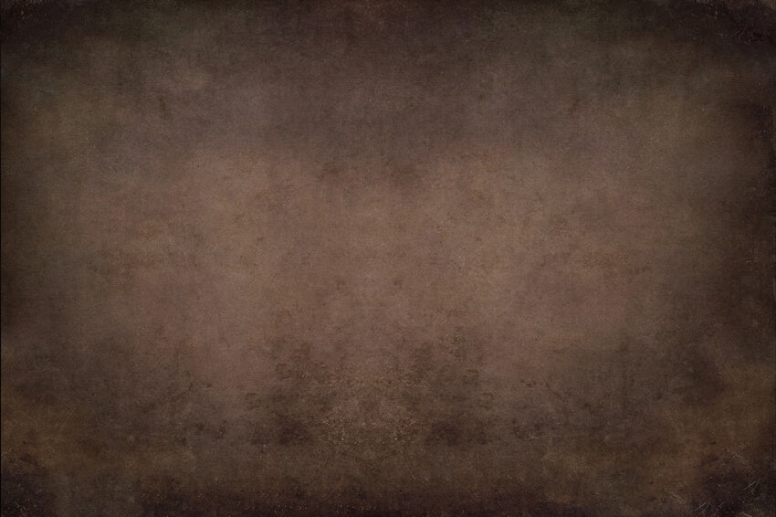 Vintage Brown Abstract Textured Portrait Backdrop UK M10-36