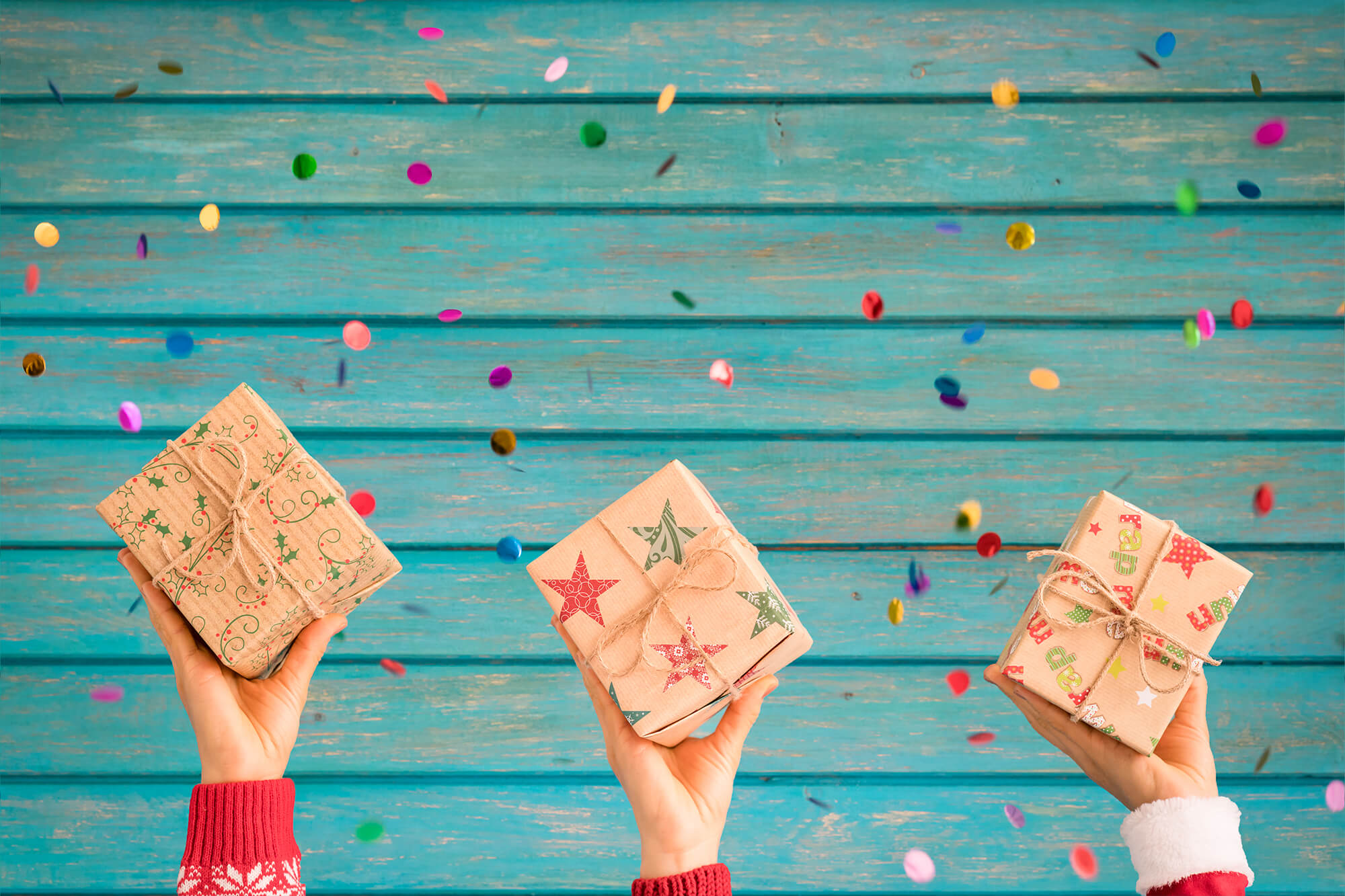 Bright Light Blue Color Wood Plank Backdrop UK M8-74