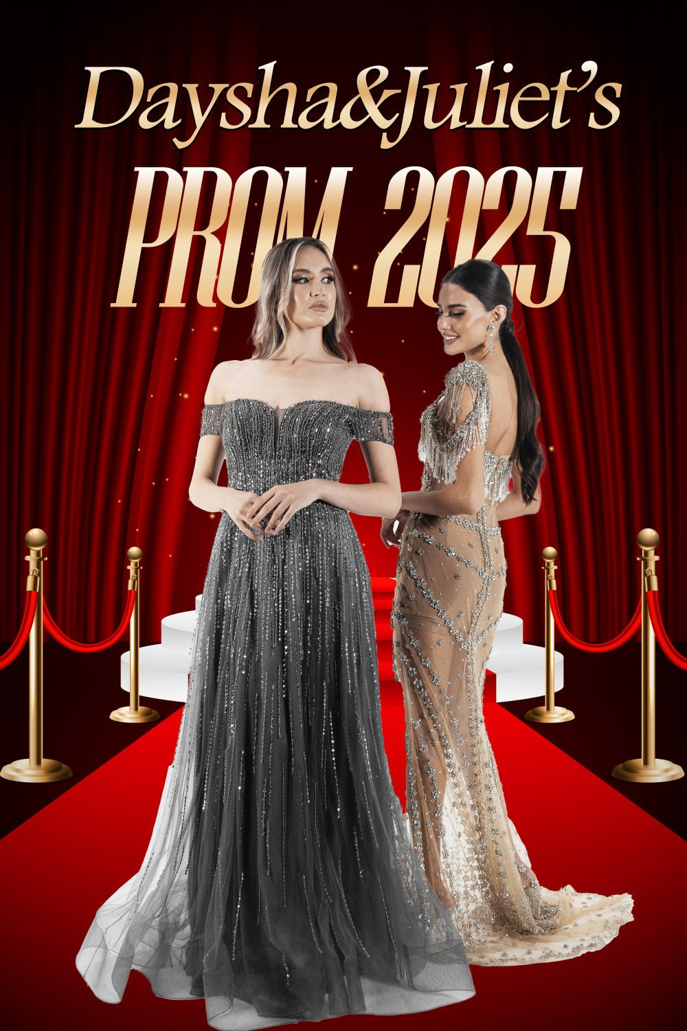 Graduation Backdrop Red Carpet Glamour Custom Party Graduation Backdrop UK MRR4-53