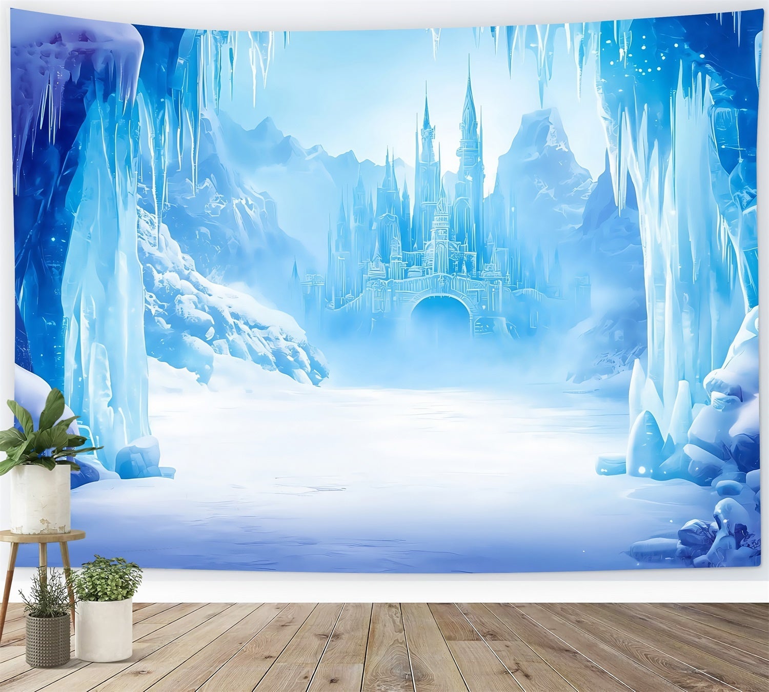 Castle Backdrops Frozen Kingdom Winter Backdrop UK MRR7-162