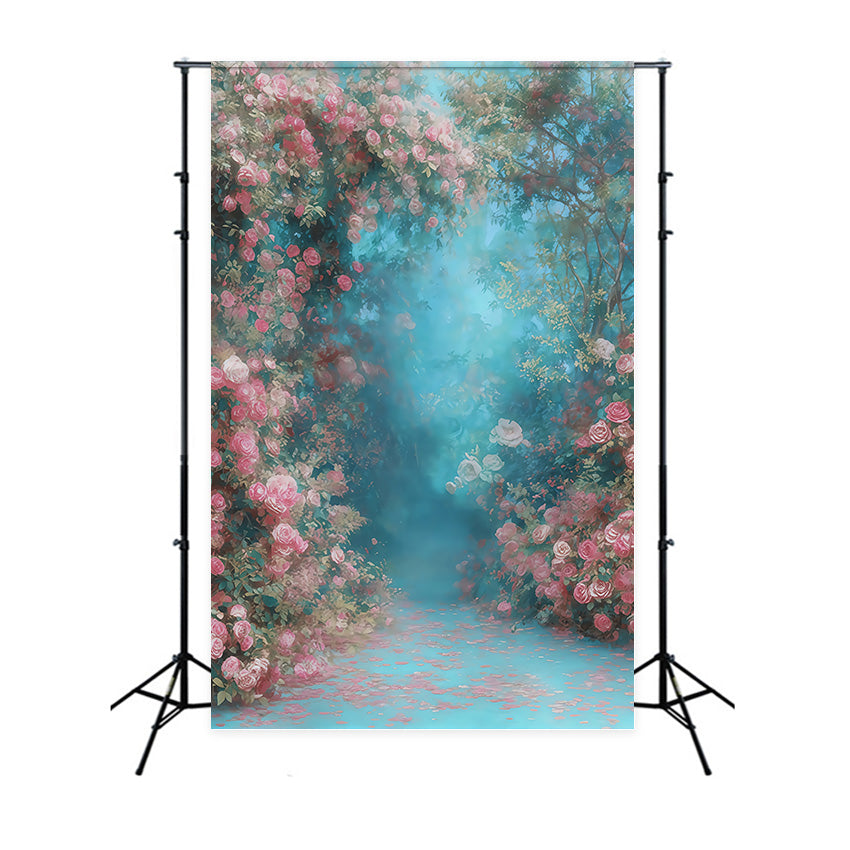 Backdrops Fine Art Secret Garden Path Video Backdrops UK MRR7-200
