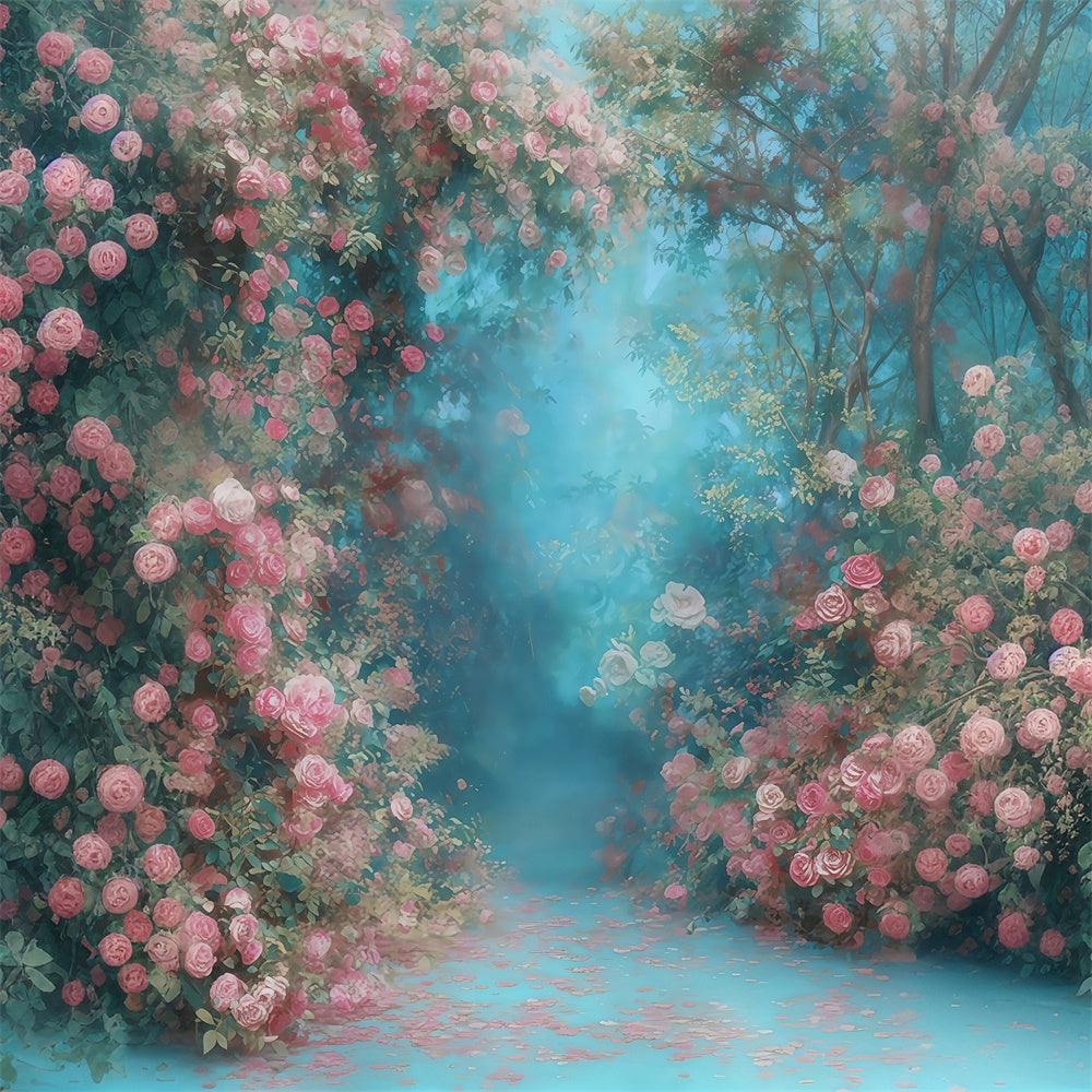 Backdrops Fine Art Secret Garden Path Video Backdrops UK MRR7-200