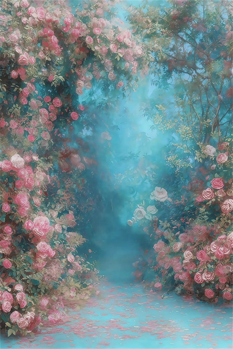 Backdrops Fine Art Secret Garden Path Video Backdrops UK MRR7-200