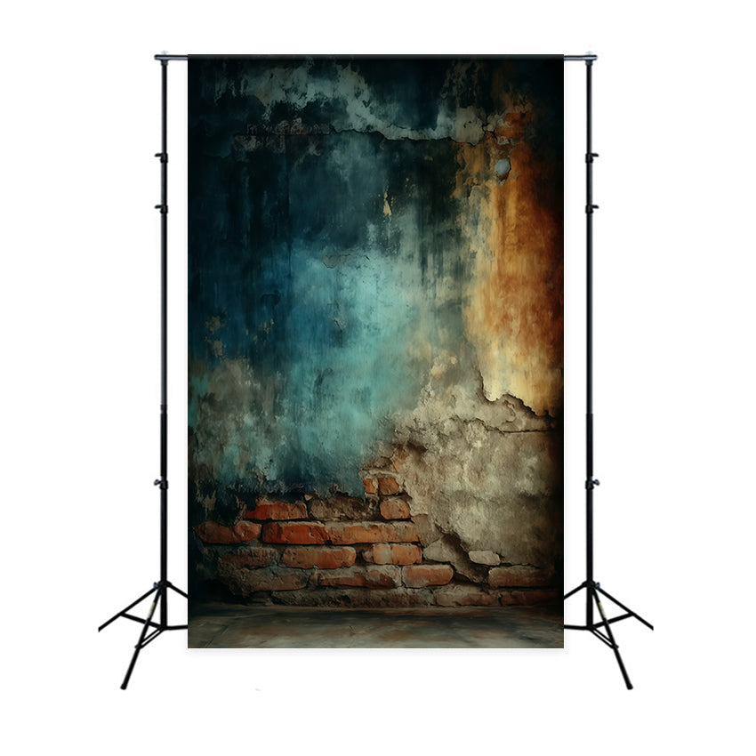 Vintage Photo Backdrop Aged Urban Texture Wall Backdrop UK MRR7-236