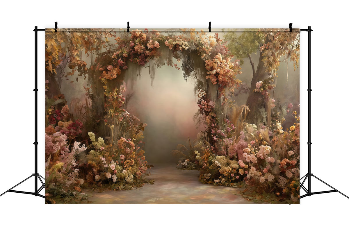 Bohemian Backdrop Twilight Garden Pathway Backdrop UK MRR7-249