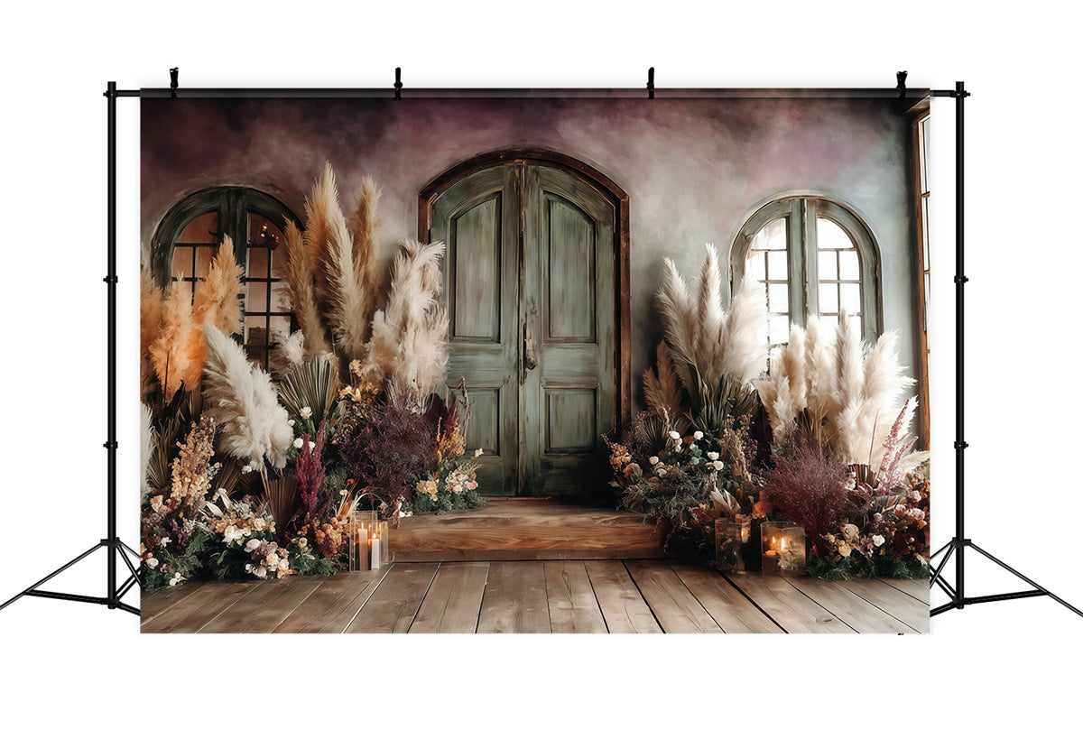 Boho Backdrops Rustic Twilight Doorway Backdrop UK MRR7-263