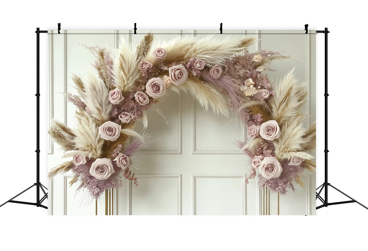 Boho Backdrop Photography Soft Bloom Harmony Backdrop UK MRR7-275