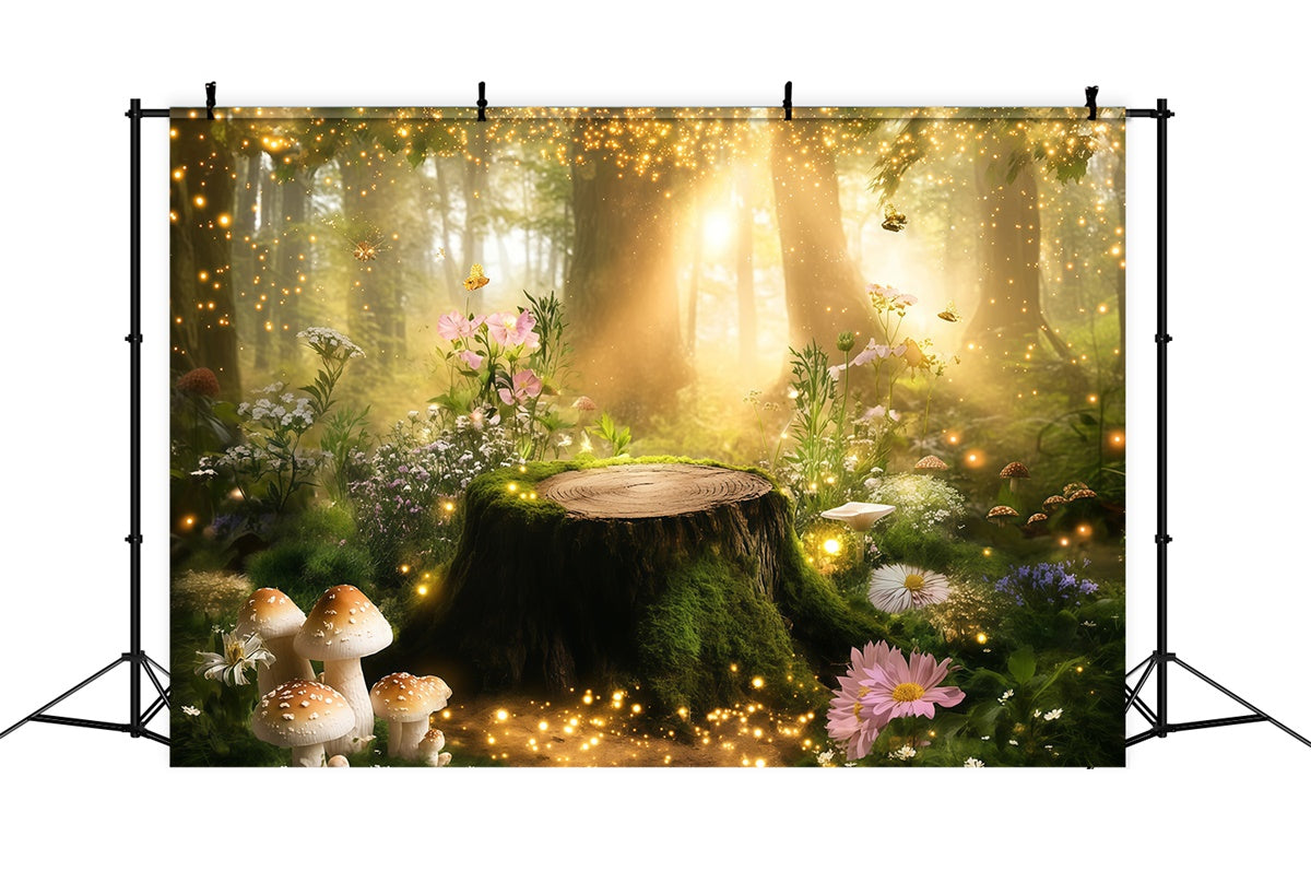 Fantasy Forest Backdrop Sunbeam Fairy Meadow Backdrop UK MRR7-94