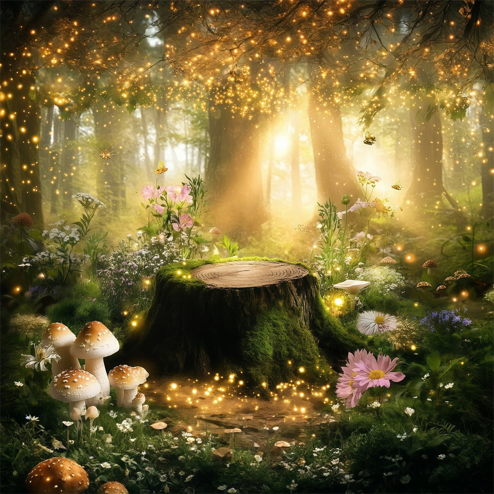 Fantasy Forest Backdrop Sunbeam Fairy Meadow Backdrop UK MRR7-94