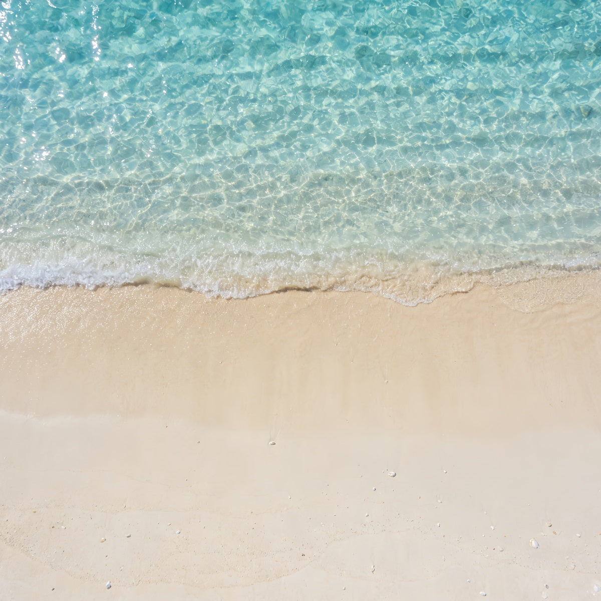 Beach Backdrop Photography Clear Turquoise Water Shore Summer Backdrop UK RR61-26