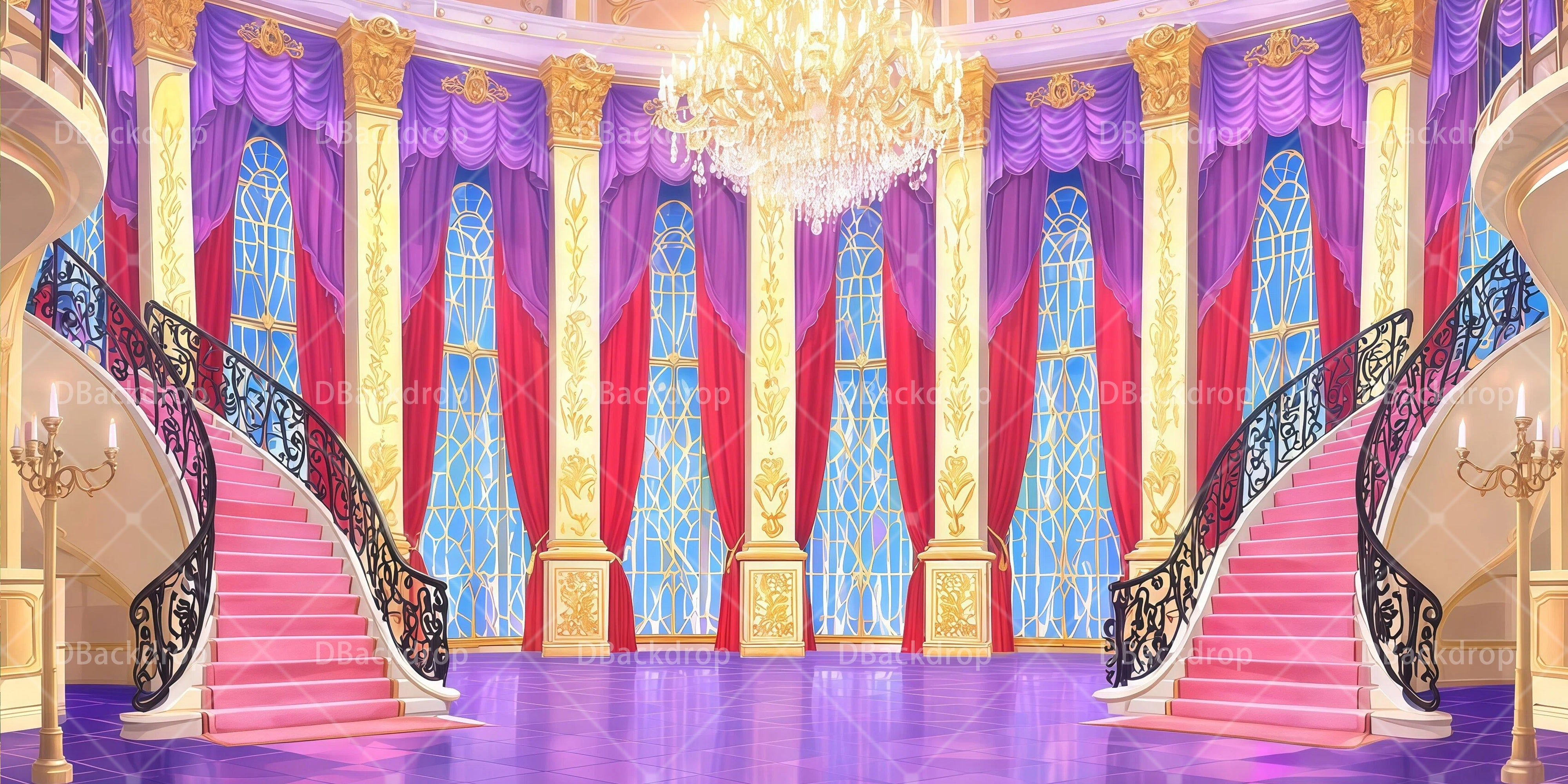 Dance Backdrops Banquet Hall Professional Stage Backdrops UK RR65-T37