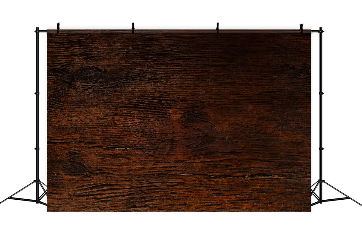Christmas Wood Backdrop Rustic Dark Wood Texture Professional Christmas Backdrops UK RR68-67