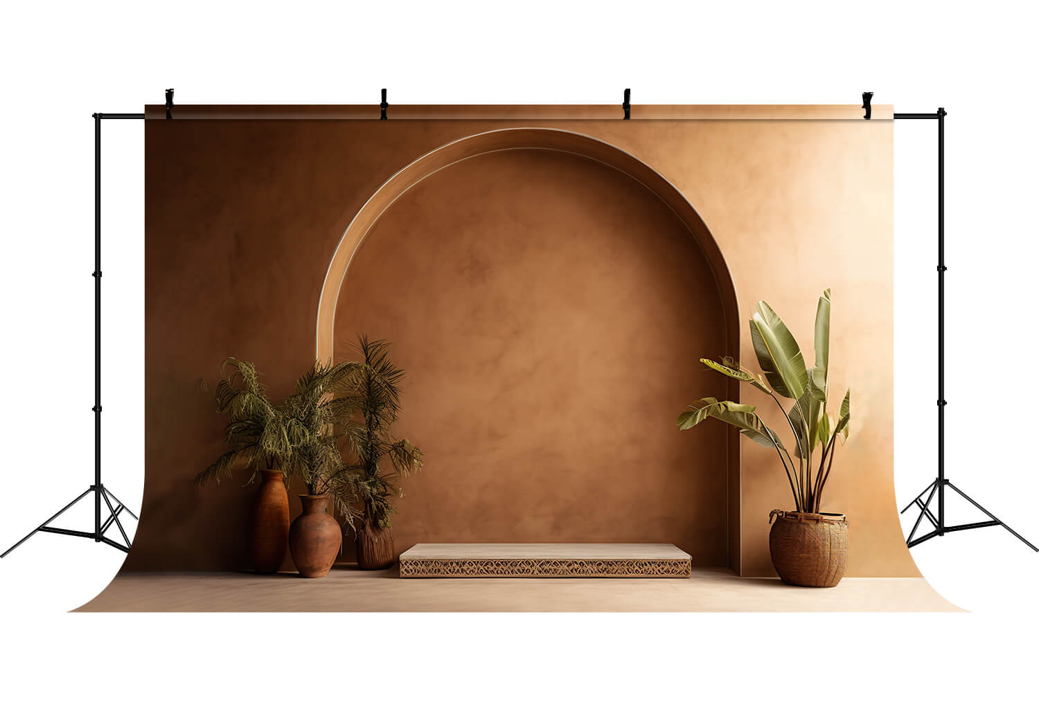Terracotta Haven Boho Photography Backdrop UK RR7-19