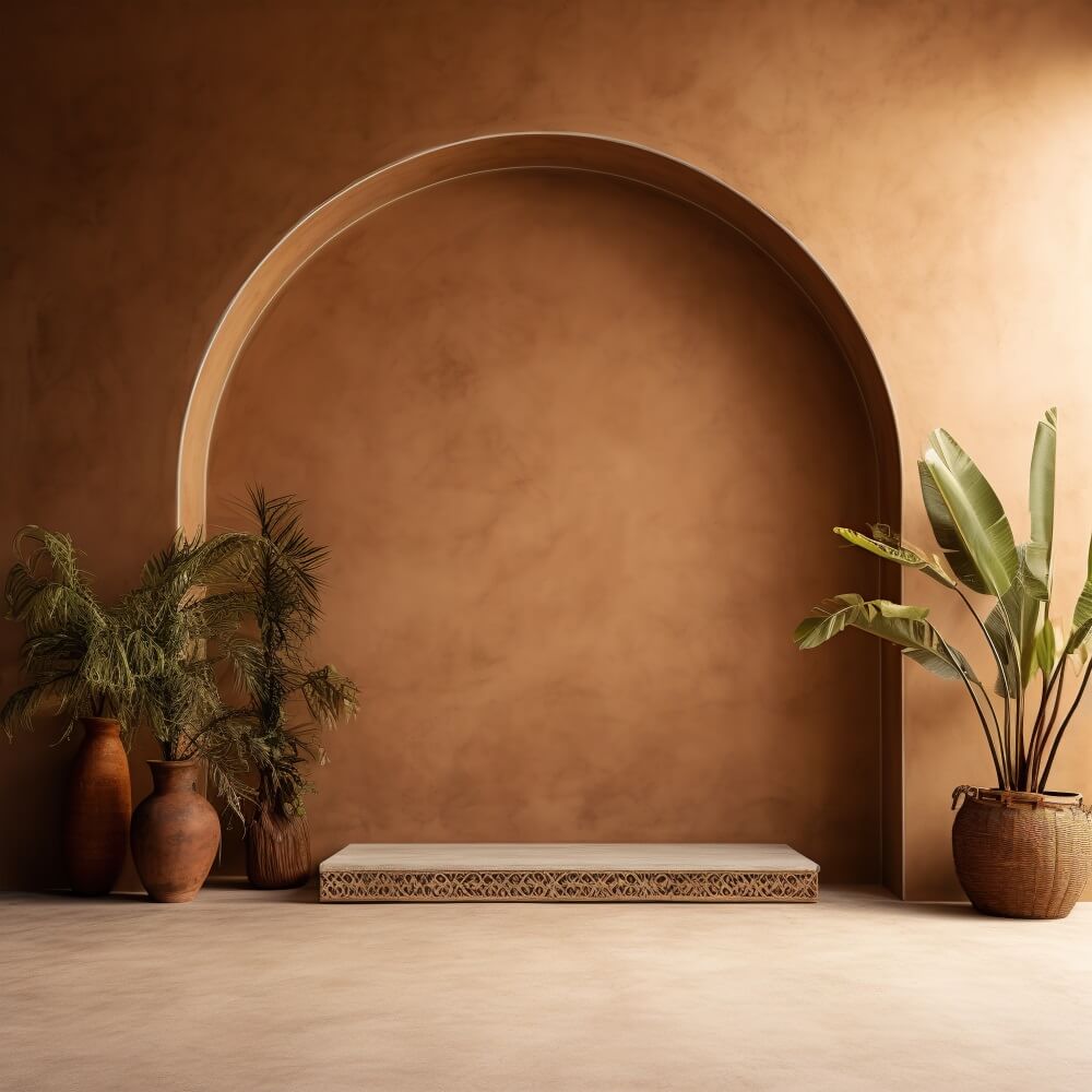 Terracotta Haven Boho Photography Backdrop UK RR7-19
