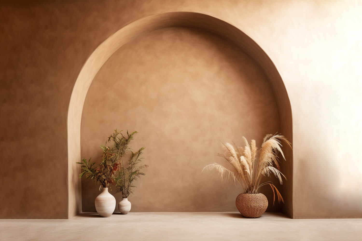 Earthy Arch Boho Photography Backdrop UK RR7-20