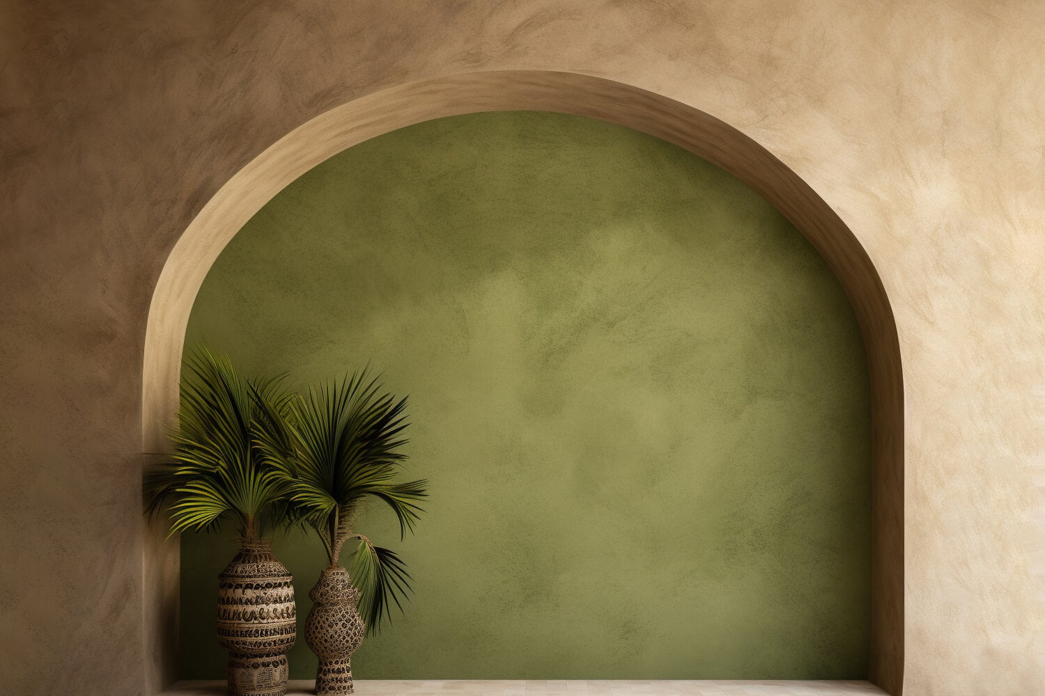 Botanical Bliss Boho Photography Backdrop UK RR7-21