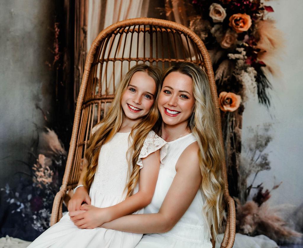 Lush Bohemian Flora Wooden Frame Backdrop UK RR8-520