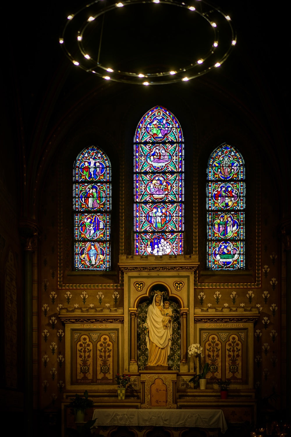 Easter Church Photo Backdrop Divine Light Sacred Chapel Backdrop UK TWW3-16