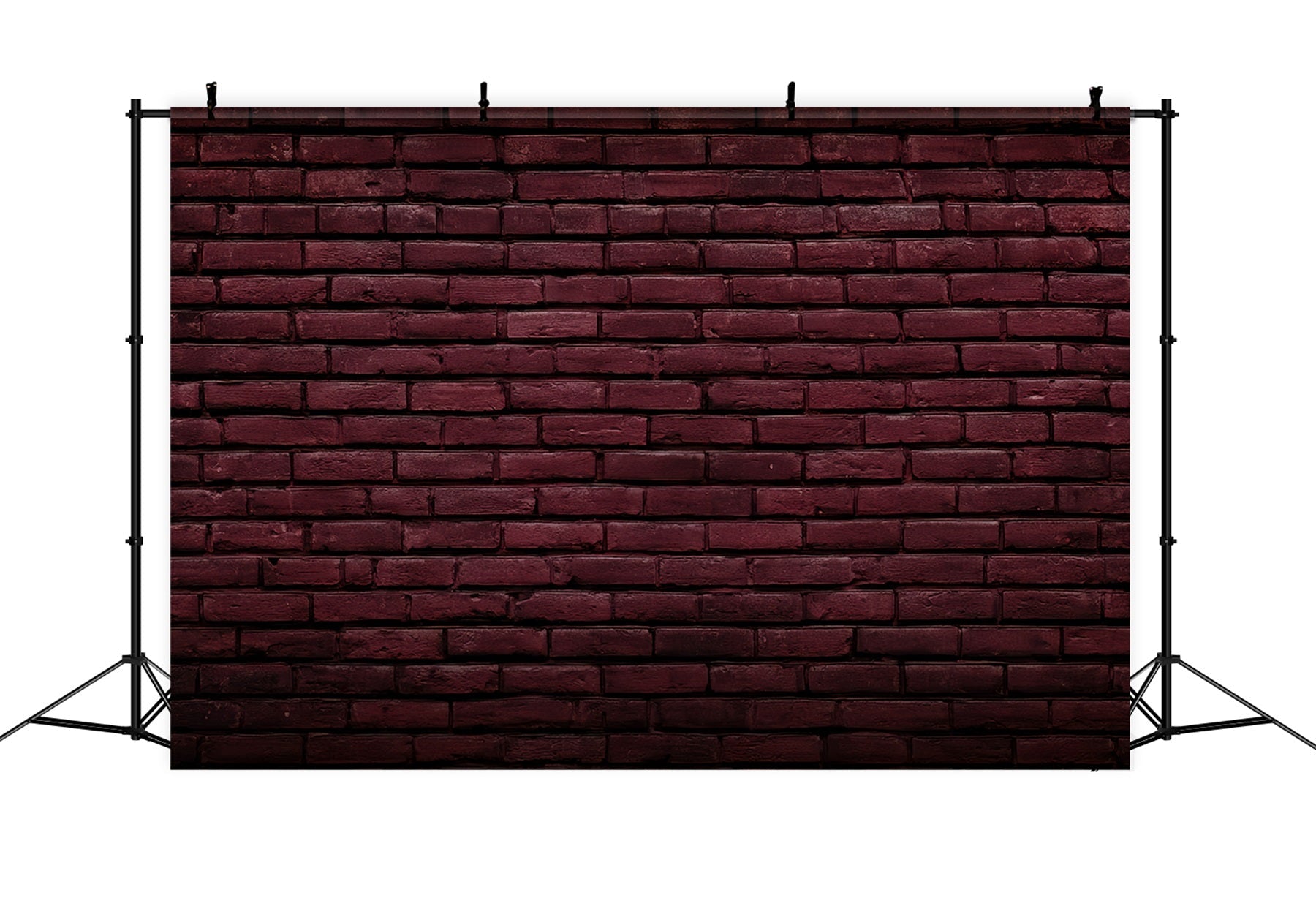Brick Backdrop Deep Burgundy Brick Texture Brick Wall Backdrops UK TWW59-176