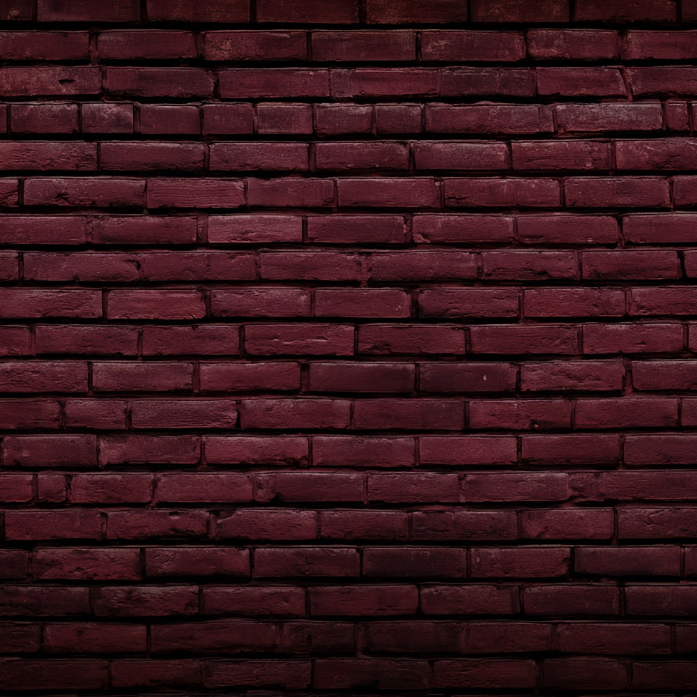 Brick Backdrop Deep Burgundy Brick Texture Brick Wall Backdrops UK TWW59-176