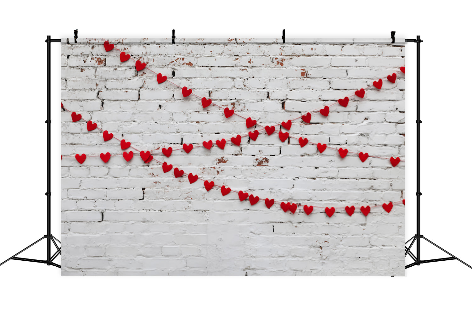 White Brick Photo Backdrop Pink Painted Brick Texture Brick Backdrop UK TWW59-184