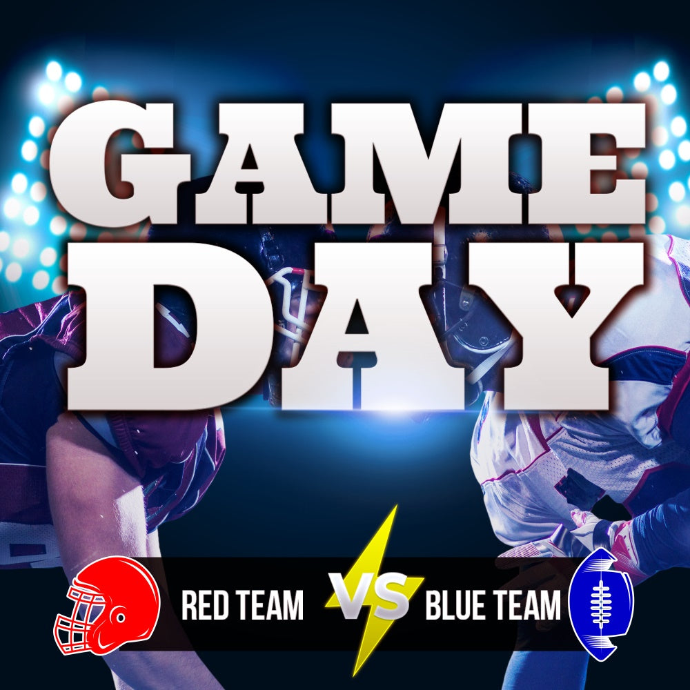 Sports Photo Backdrops Stadium Battle Night Personalized Backdrop UK TWW6-14