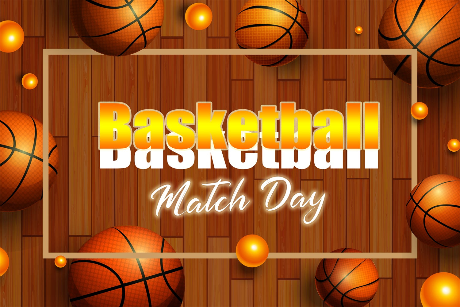 Basketball Backdrops Wooden Floor Basketball Sports Event Backdrop UK TWW6-23