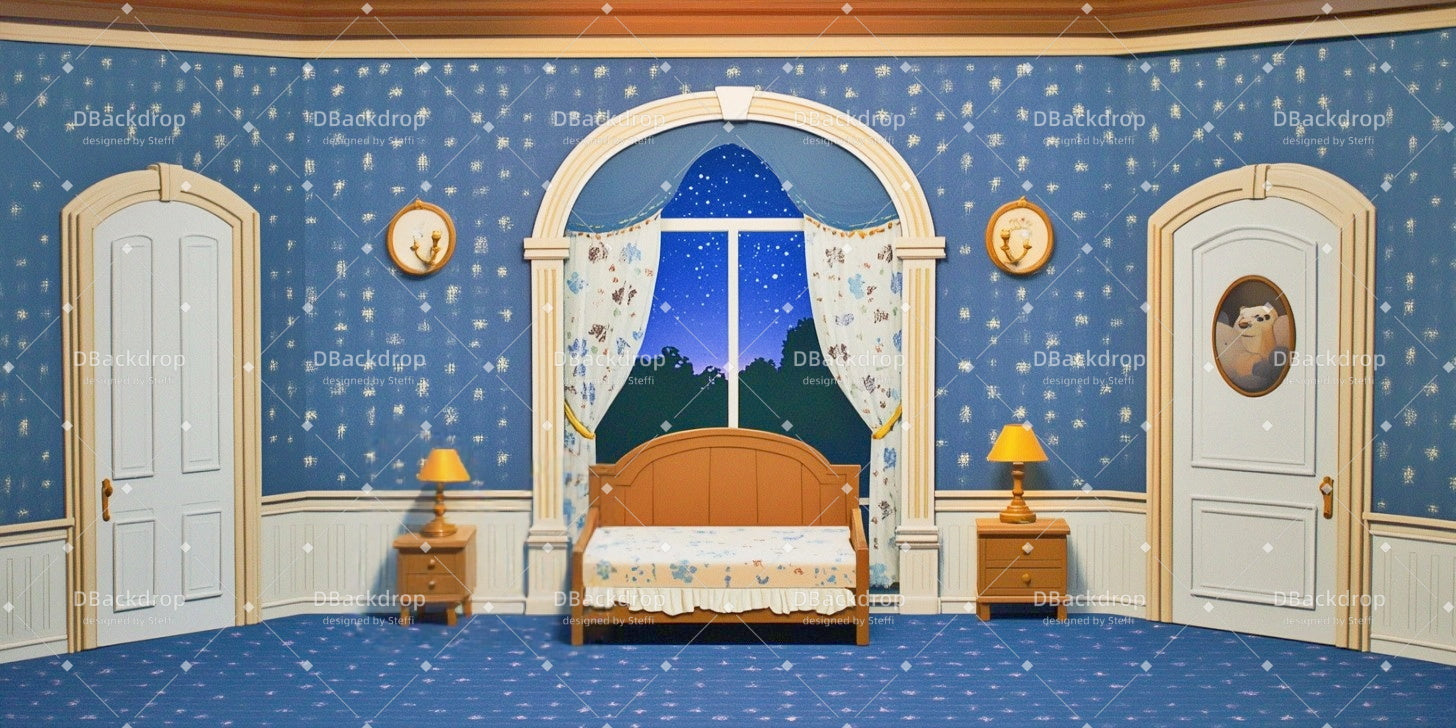 Dance Recital Backdrop Villa Bedroom Dance Recital Backdrop UK CSH59-T77