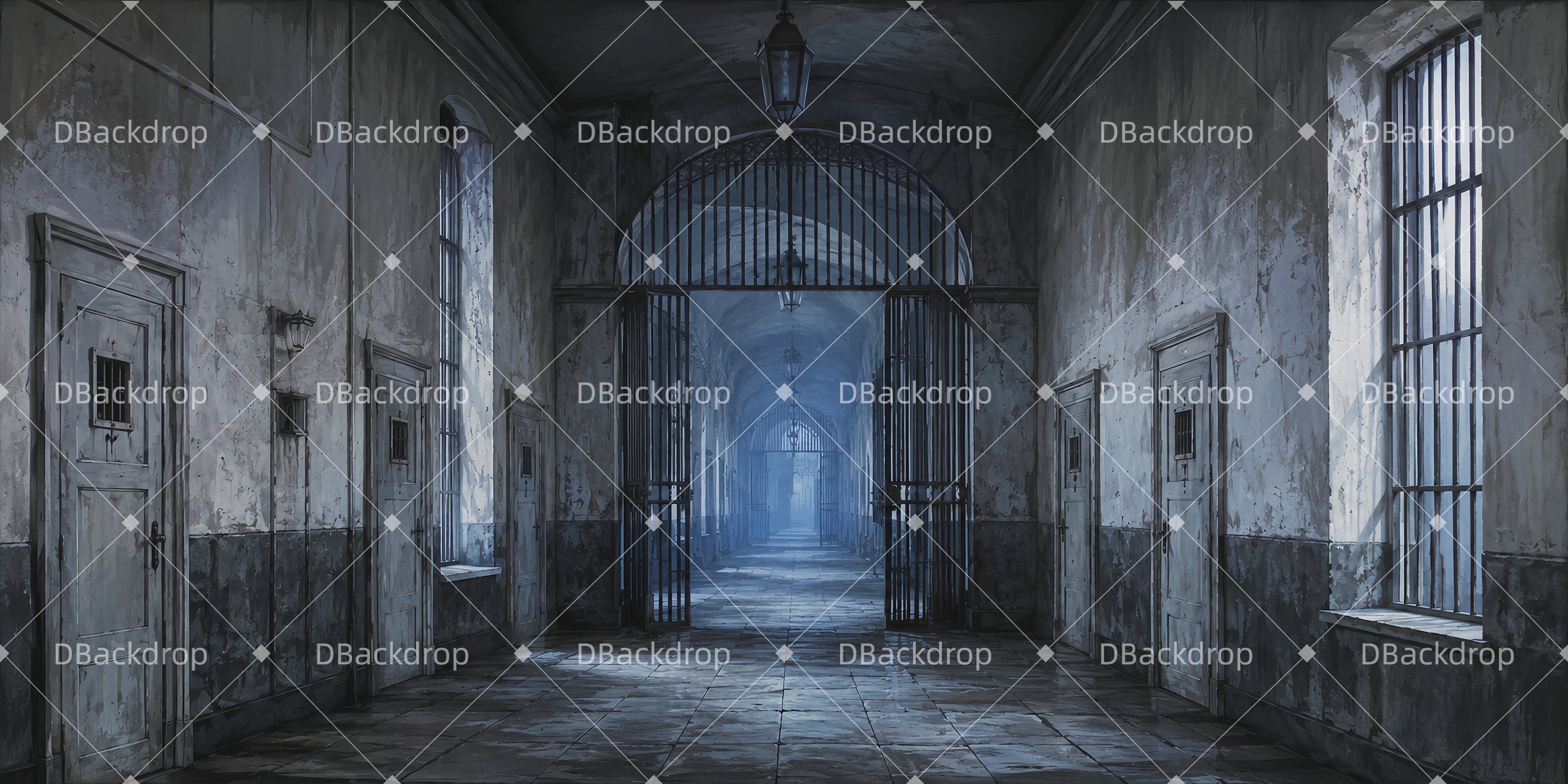 Performance Backdrop Cold Cellar Theater Stage UK Backdrops ZTT66-T105
