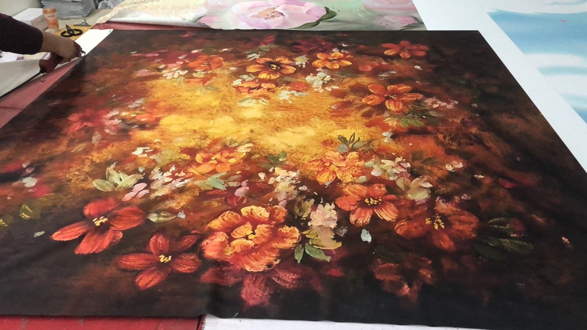 Floral Newborn Baby Photography Backdrop CM-4804