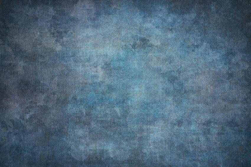 Blurry Abstract Blue Texture Portrait Photo Shoot Backdrop DHP-187